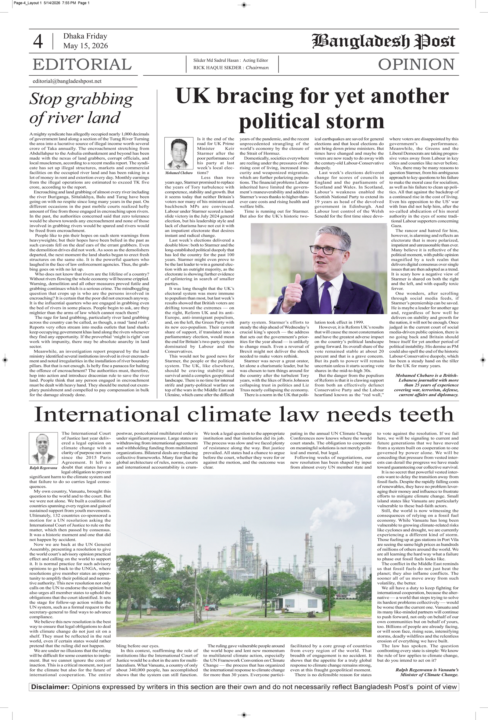 Editorial & Opinion