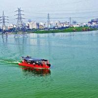 Hatirjheel attracts visitors for its natural beauty