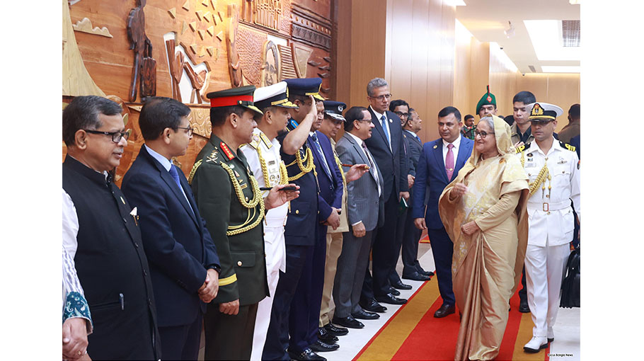 Prime Minister Sheikh Hasina left Dhaka for Delhi 