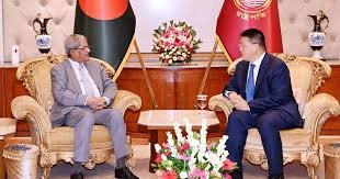 Chinese envoy invites President Fakhrul to visit China