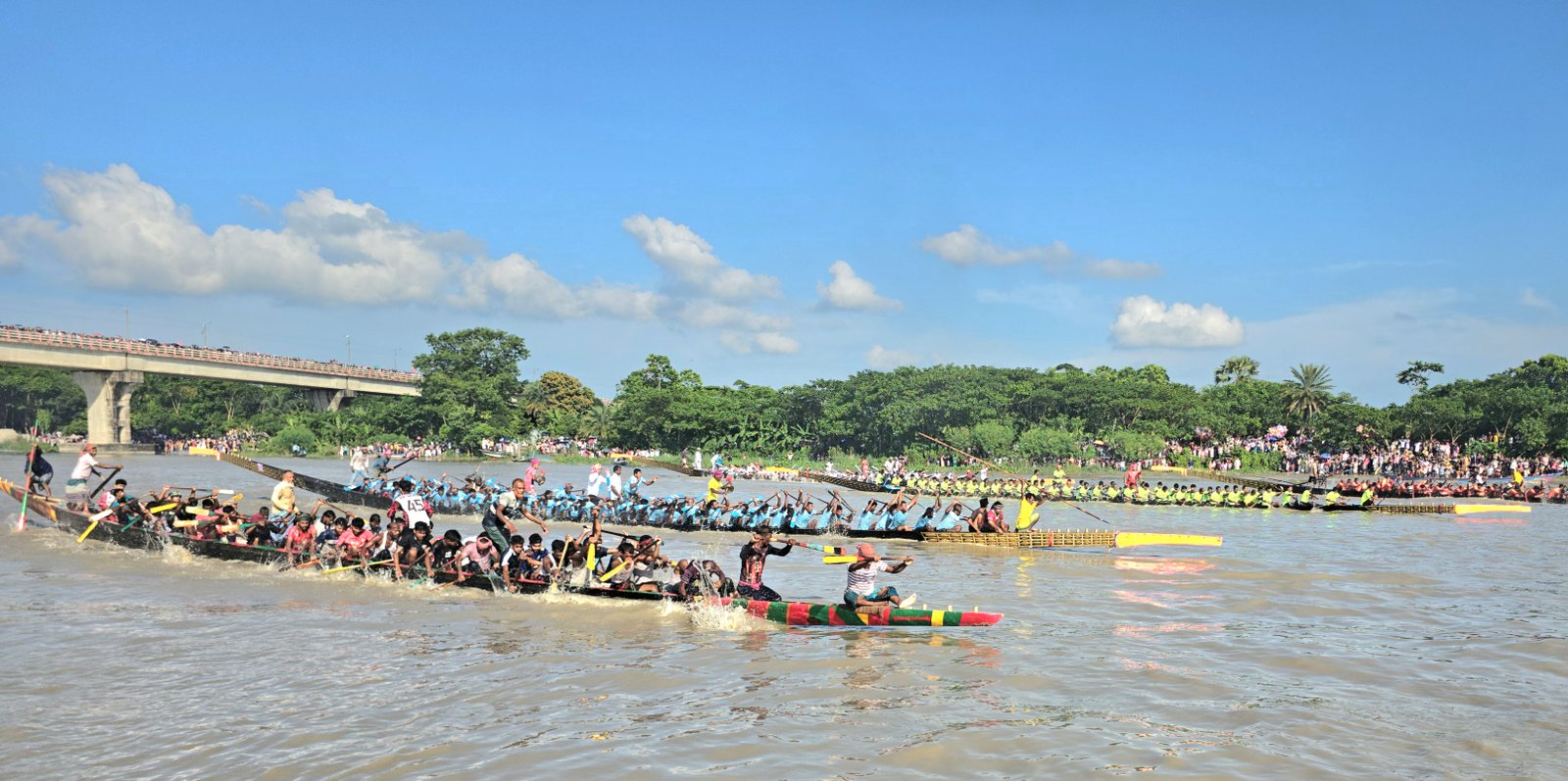 Miraj Howlader wins BNP’s 48th founding anniversary boat race