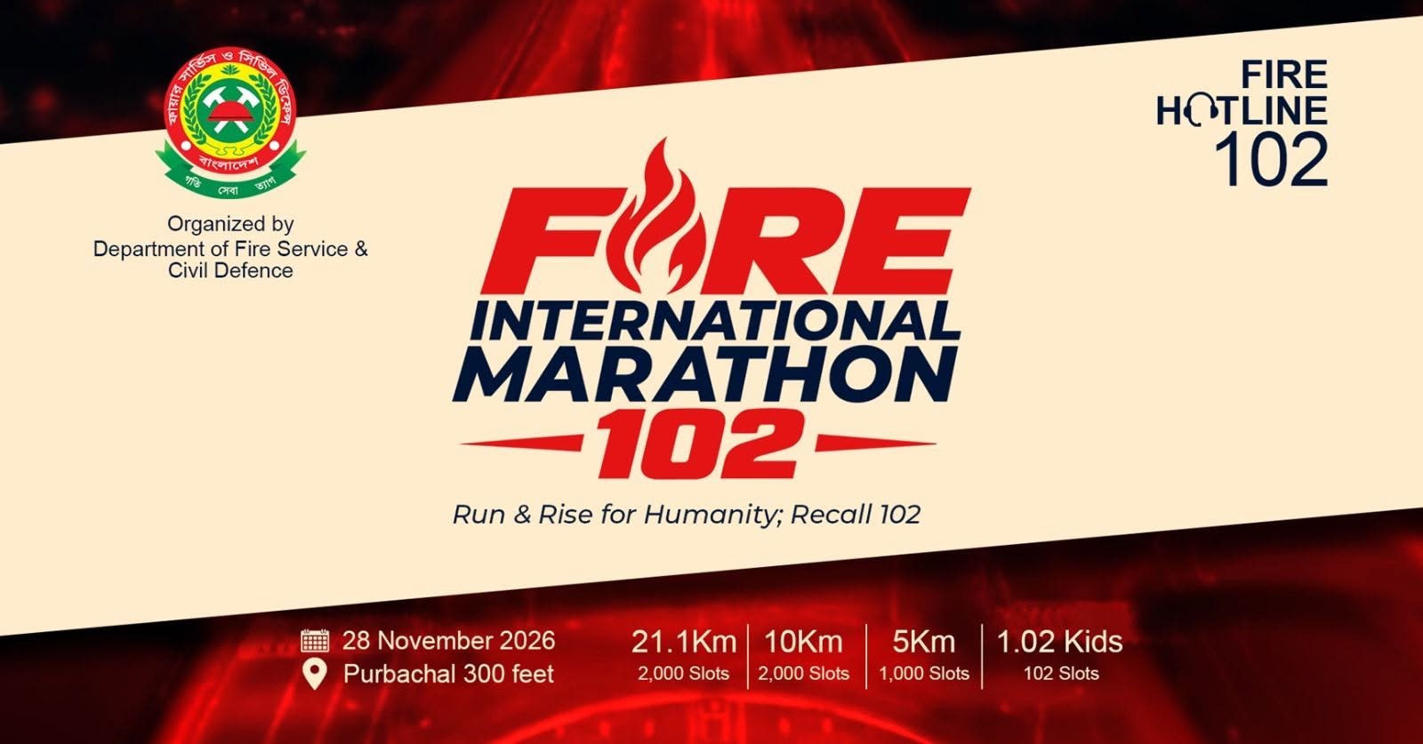 Registration opens for Fire Marathon-102
