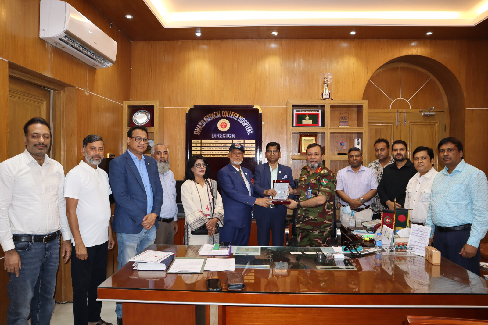BIAA donates purification system, water coolers  to DMCH