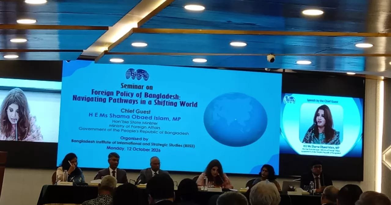 Shama Obaed urges foreign policy focused on national interests
