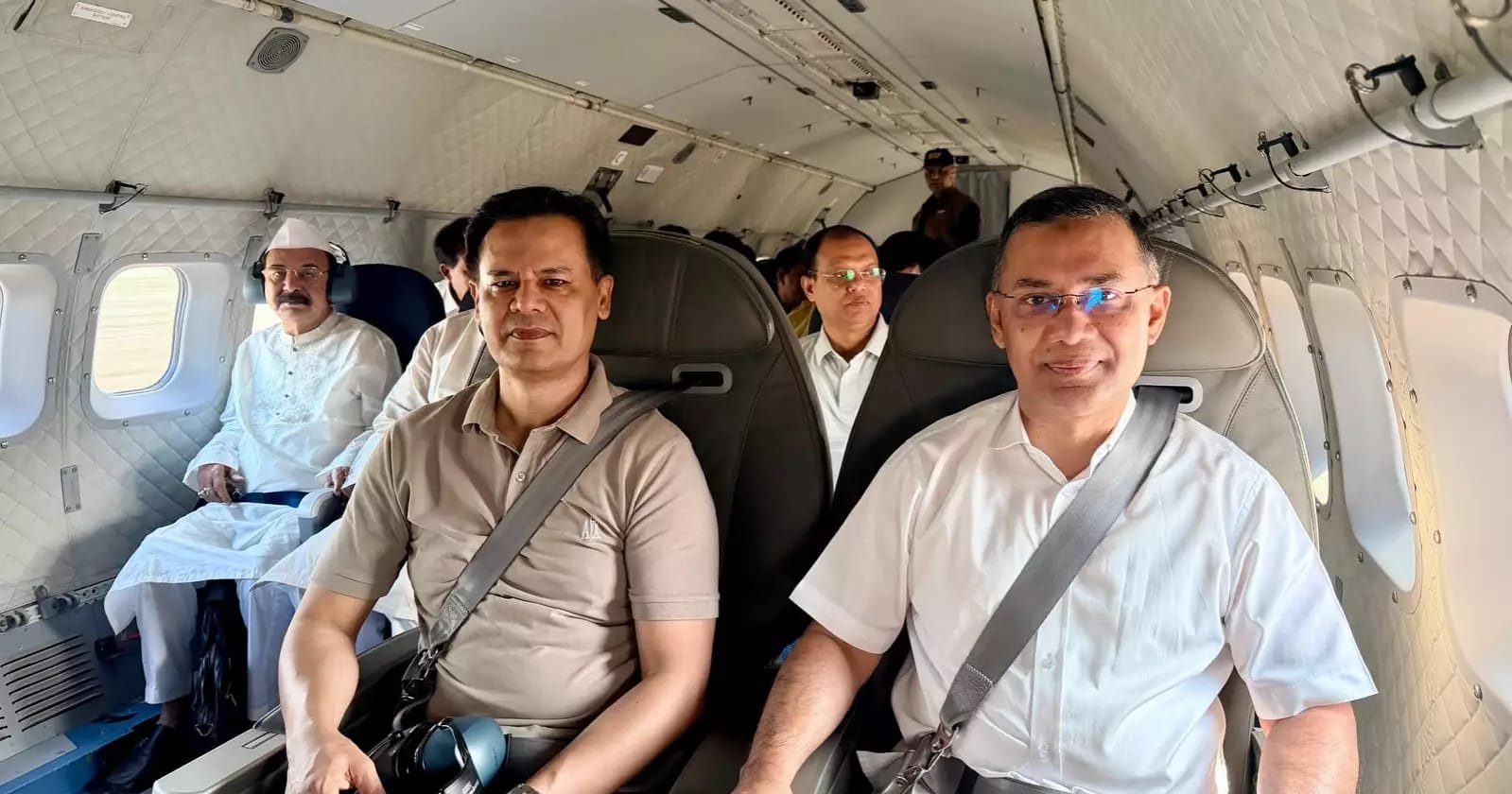 PM leaves Dhaka to visit Durga Puja mandaps in 3 districts