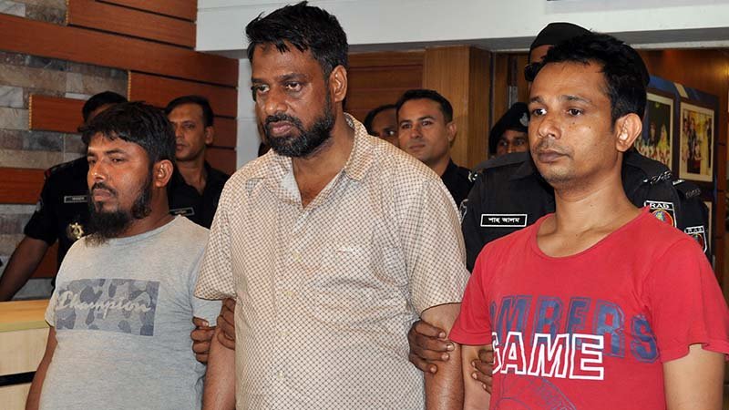 3 members of human trafficking gang held