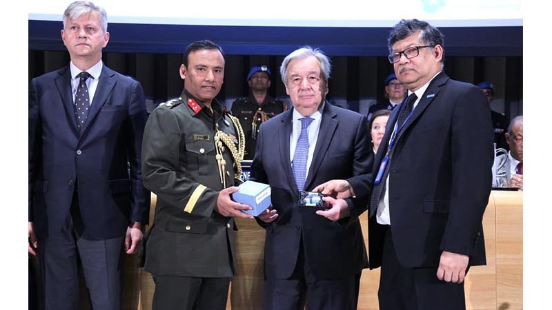 UN honours 12 Bangladeshi peacekeepers