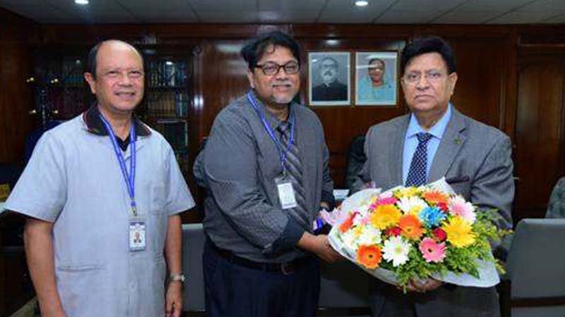 AIUB reps pay visit to minister of foreign affairs