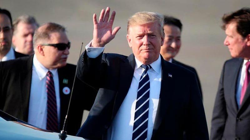 Trump dismisses N Korean tests of ‘some small weapons’