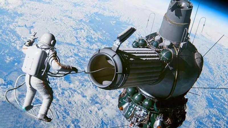 First American astronaut walks in space - Bangladesh Post