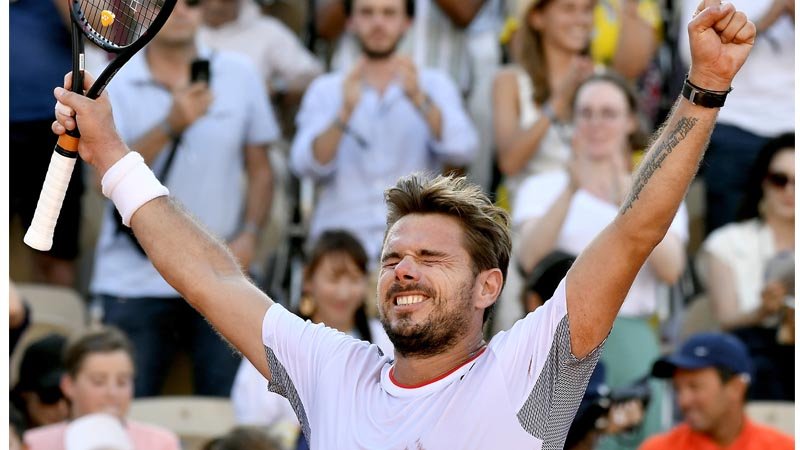 Wawrinka beats Tsitsipas in marathon five hour nine minutes
