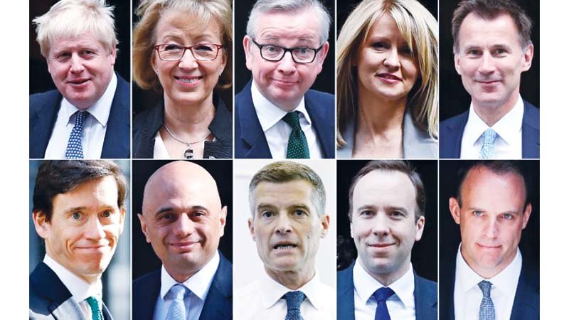 Candidates face first cull in battle to be British PM
