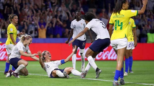 France into QF by extra-time goal, England through as VAR controversy continues
