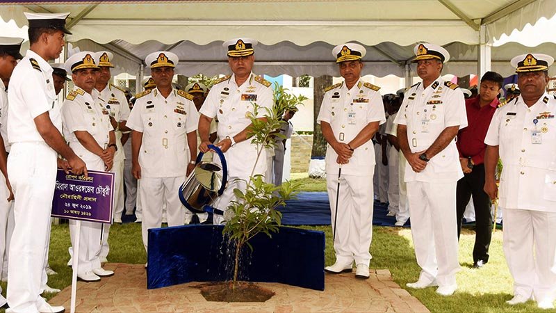 Navy Chief launches tree  plantation campaign