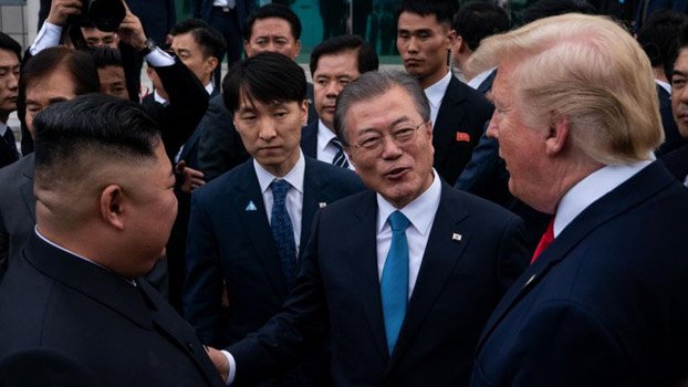 Moon hails Trump-Kim meeting as result of ‘astounding imagination’