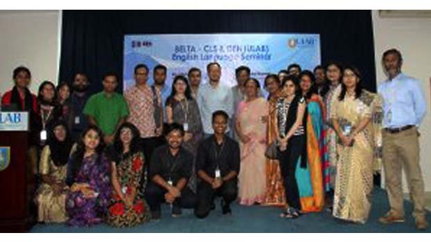 ULAB arranges English Language Seminar by BELTA-CLS and DEH