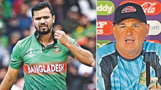 Leave the decision to him: Rhodes on Mashrafe’s retirement
