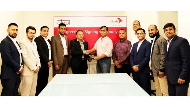 bKash payment now   available at all   OTOBI stores   