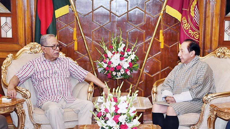 Bhutanese ambassador pays farewell call on President