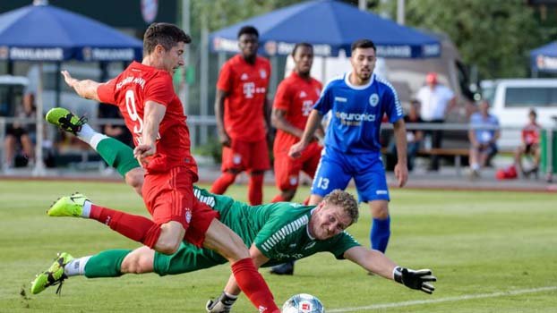 Bayern blow away amateurs 23-0 in   a friendly