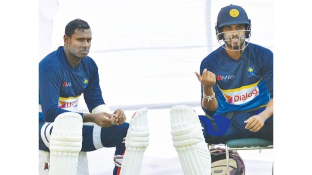 Chandimal, Mathews will play the first Test against Kiwis