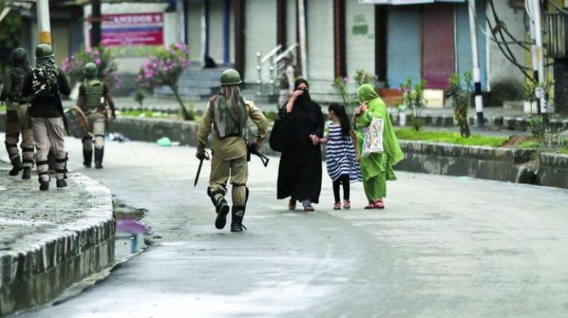 Restrictions on movement of Kashmiri people eased, landline services restored