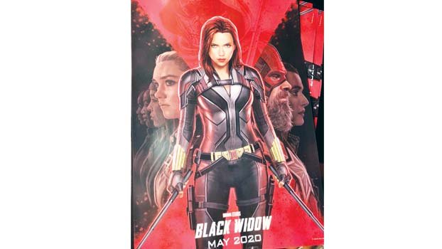 Black Widow poster reveals her new suit