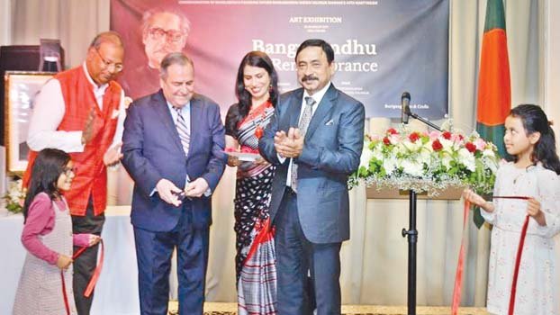 Foreign dignitaries pay tribute to Bangabandhu in Netherlands