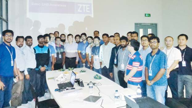 ZTE conducts EHS  awareness training