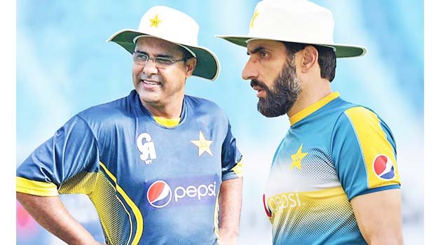 Misbah and Waqar Pakistan new coaches