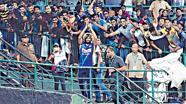 Malinga takes four  wickets in four balls 