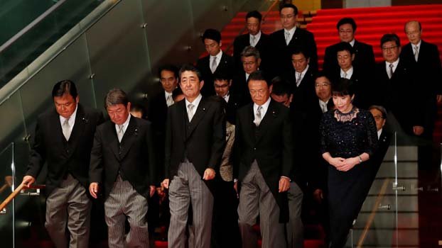  Abe’s cabinet reshuffle