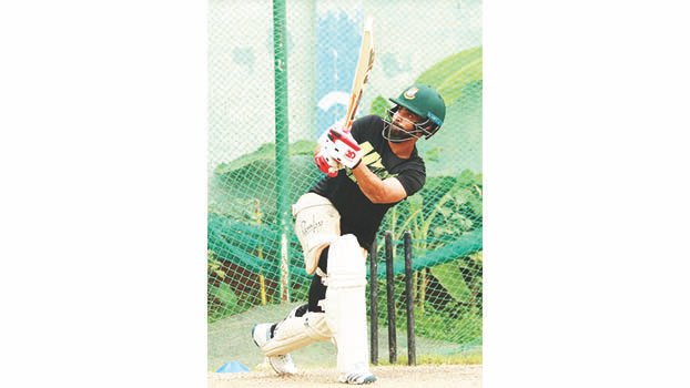 Tamim returns back to training