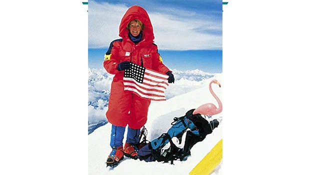 First American woman summits Everest
