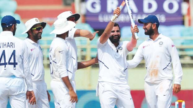 Shami, Jadeja wrap up huge win for India