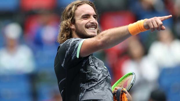 Tsitsipas stuns Djokovic in Shanghai, qualifies for Nitto too