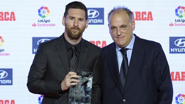 Messi’s exit admission ‘scared’ Tebas 