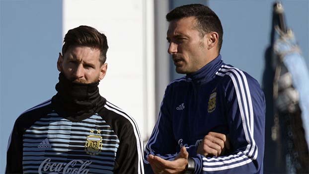 Messi will be back in next month: Scaloni