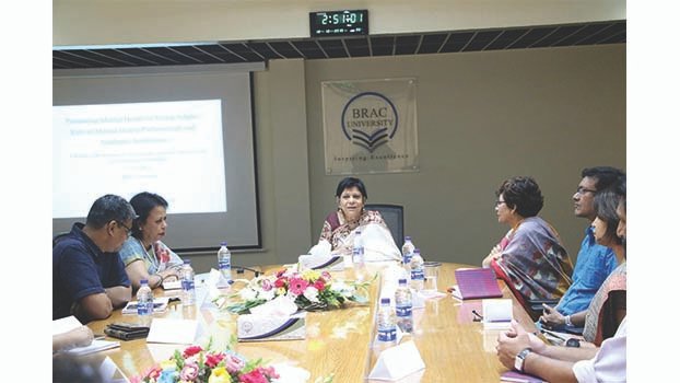 BracU organises round-table on mental health