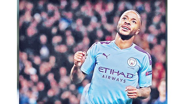 Sizzling Sterling bags hat-trick as Man City thump Atalanta