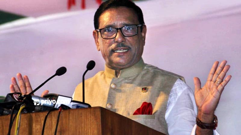 PM’s actions against own party men exemplary: Quader