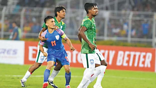 Bangladesh jump three places in   FIFA rankings