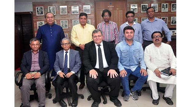 Cyprus University Rector meets DU VC