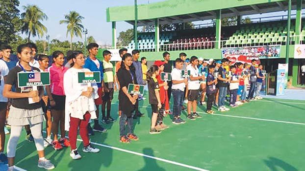 International Junior Tennis Championship begins in Rajshahi