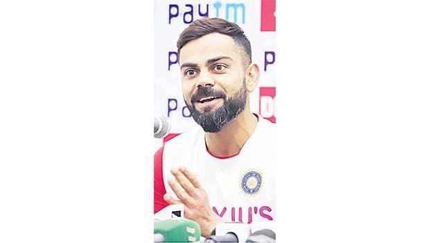 Kohli happy to play  day-night Test on  home soil first