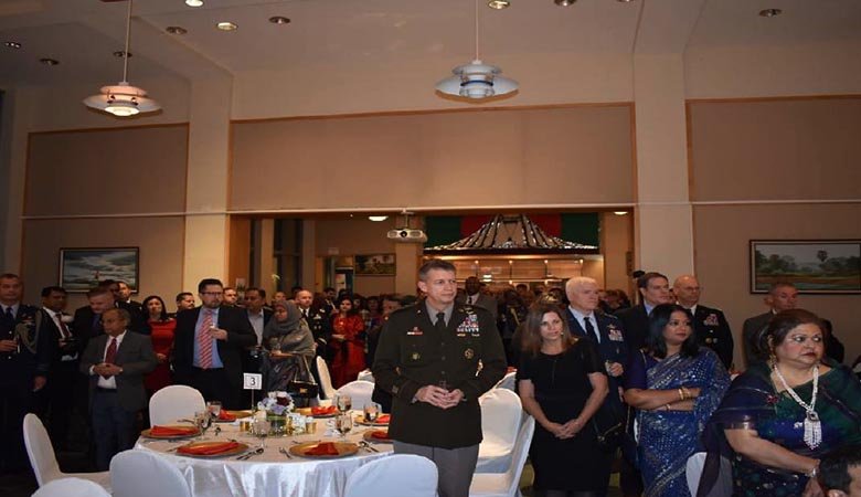 US admires BD commitment to professional armed forces
