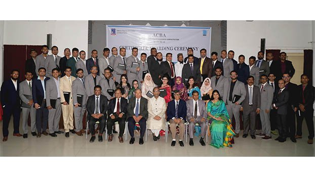 ACBA certificate awarding ceremony held