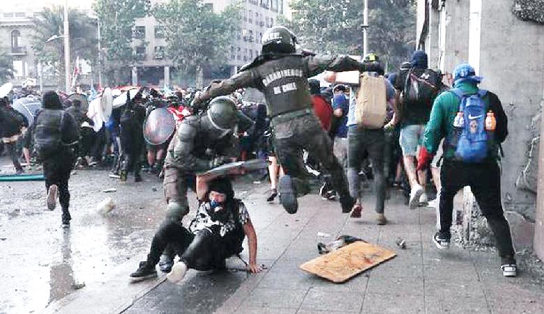 23 dead as violent unrest  in Chile enters fifth week