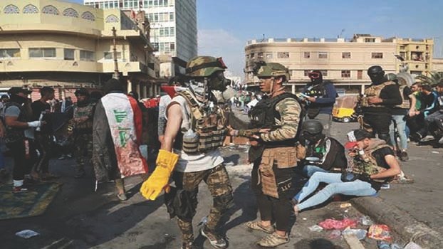 Iraq protesters burn down Iran consulate in Najaf