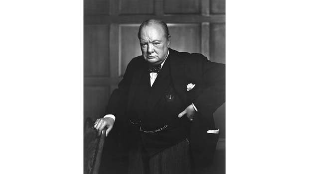 Winston Churchill born